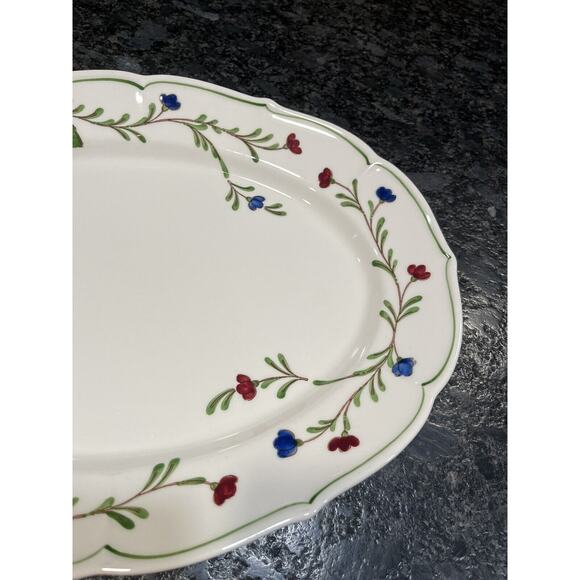 Metlox Poppytrail Vernon Quail Ridge 14” Oval Serving Platter - Picture 4 of 5